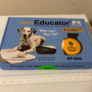 Mini educator E-collar ET-300 1/2 mile remote dog trainer